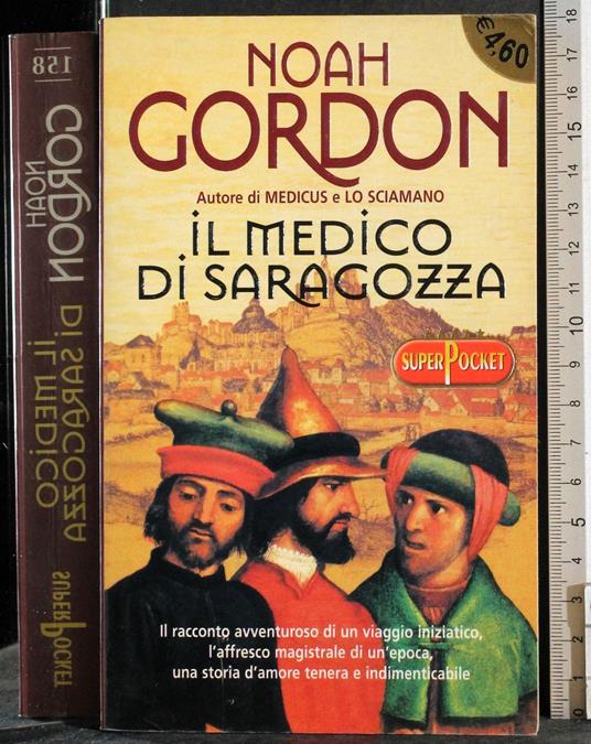 Il medico di saragozza - Noah Gordon - copertina