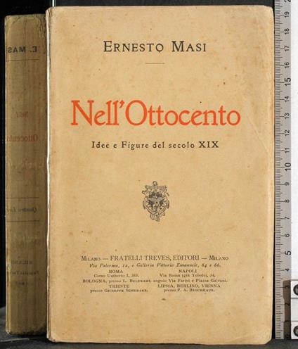 Nell'Ottocento - Ernesto Masi - copertina