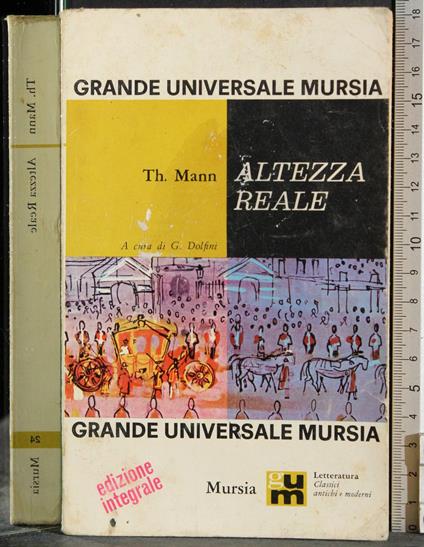 Altezza Reale - Thomas Mann - copertina