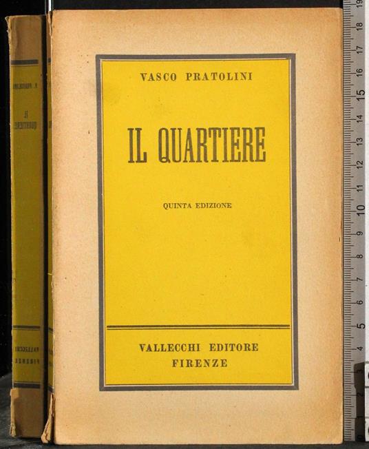 Il quartiere - Vasco Pratolini - copertina