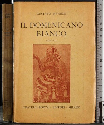 Il domenicano bianco - Gustav Meyrink - copertina