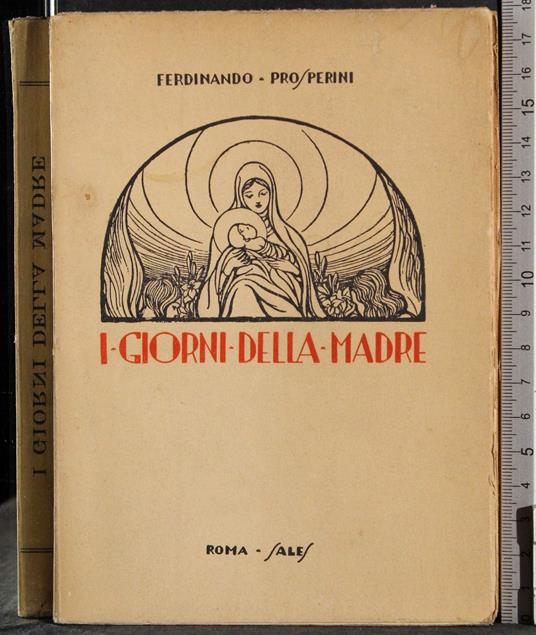 I giorni della madre - copertina