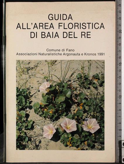 Guida all'area floristica di Baia del re - copertina