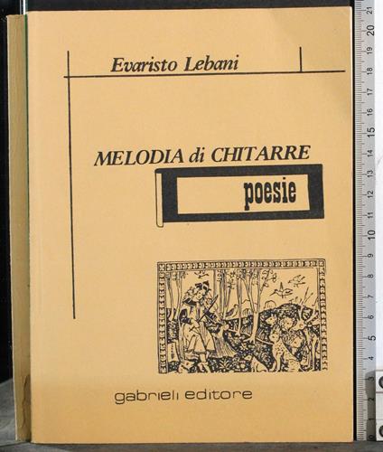 Melodia di chitarre - copertina