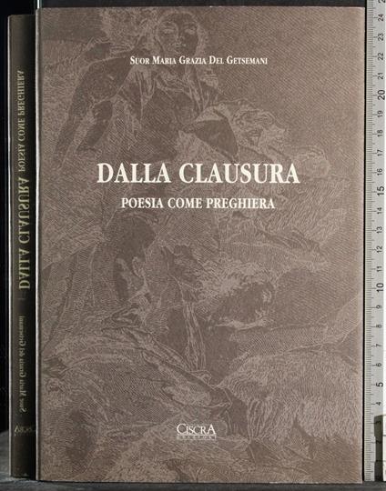 Dalla clausura. Poesia come preghiera - copertina