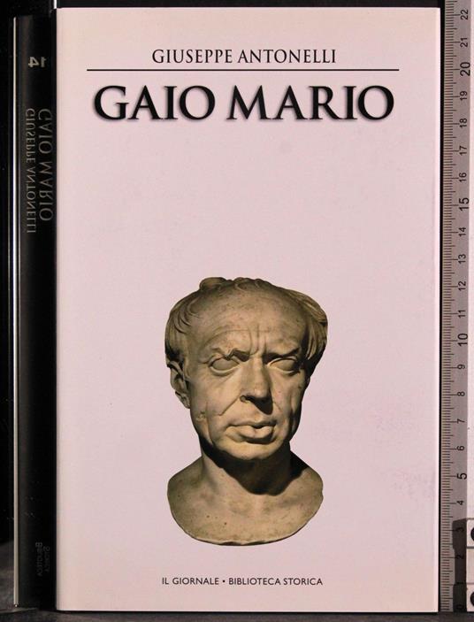 Gaio Mario - Giuseppe Antonelli - copertina