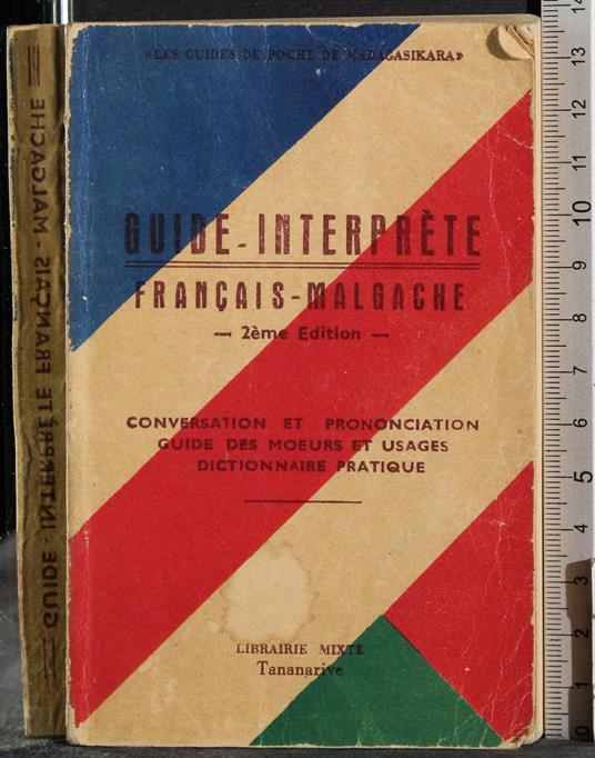 Guide-interprete francais-malgache - G. Valerio Catullo - copertina