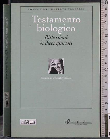 Testamento biologico. Riflessioni di dieci giuristi - G. Valerio Catullo - copertina