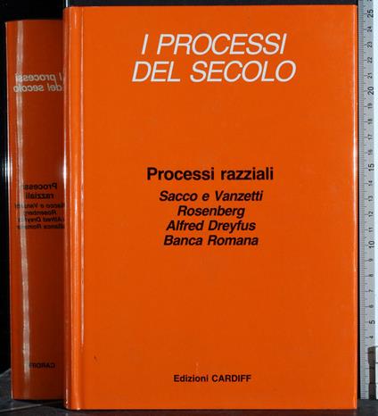 I processi del secolo. Processi razziali - G. Valerio Catullo - copertina