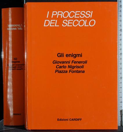 I processi del secolo. Gli enigmi - G. Valerio Catullo - copertina