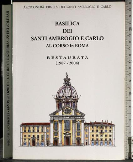 Basilica santi Ambrogio e Carlo al Corso Roma - G. Valerio Catullo - copertina