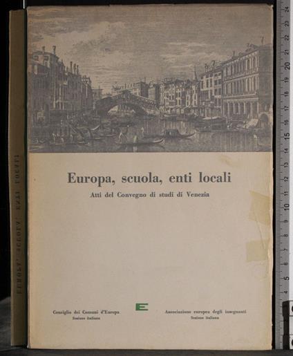 Europa, scuola, enti locali - G. Valerio Catullo - copertina