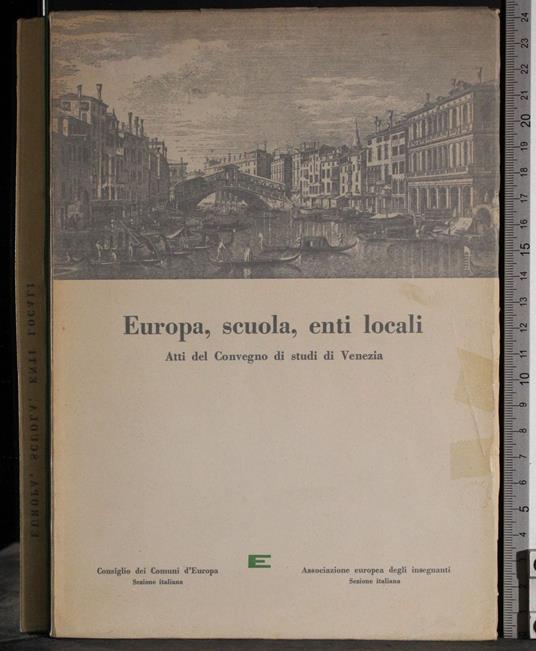 Europa, scuola, enti locali - G. Valerio Catullo - copertina