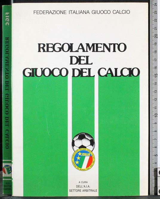 Regolamento del giuoco del calcio - G. Valerio Catullo - copertina