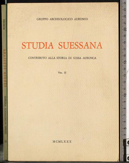 Studia suessana. Vol II - G. Valerio Catullo - copertina