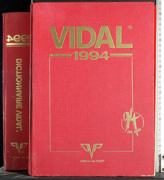 Dictionnaire Vidal 1994 - G. Valerio Catullo - copertina