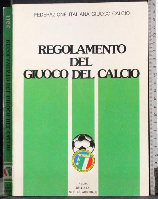 Regolamento del giuoco del calcio - G. Valerio Catullo - copertina
