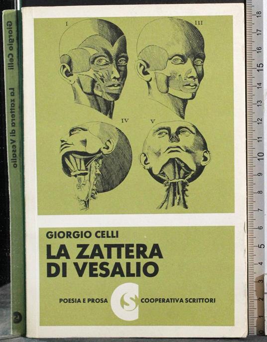 zattera di Vesalio - Giorgio Celli - copertina