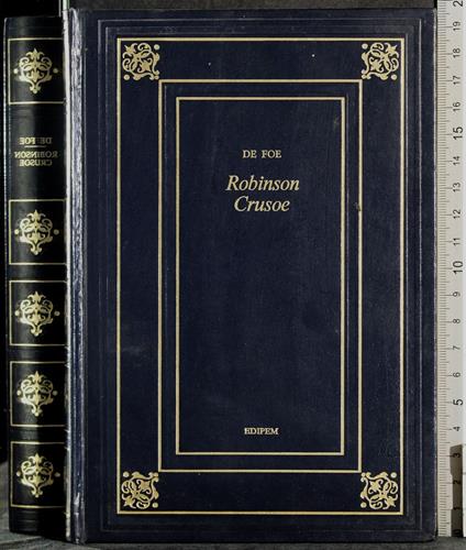 Robinson Crusoe - Daniel Defoe - copertina