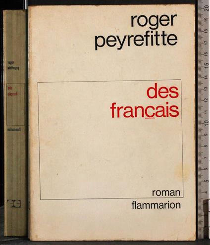 Des Francais - Roger Peyrefitte - copertina