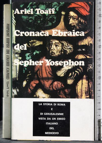 Cronaca Ebraica del Sepher Yosephon - Ariel Toaff - copertina
