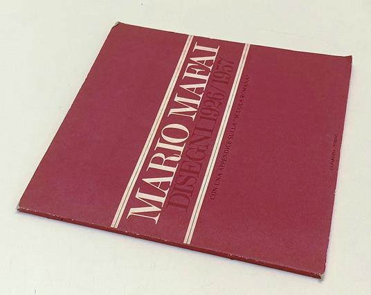 Mario Mafai Disegni 1926/1957 Scuola Romana- La Parisina- 1971/1972-B-Yfs302 - copertina