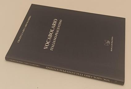 Vocabolario Italiano-Piacentino- Riccardi Bandera- Banca - copertina