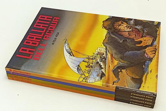 La Ballata Dell'acqua Della Terra Dell'aria Fuoco 4 Volumi- Vega- Eura-C-C24 - copertina