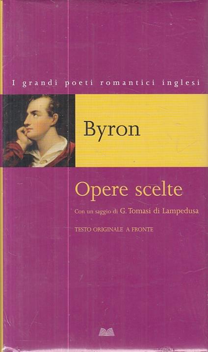 Opere Scelte Testo A Fronte - George G. Byron - copertina