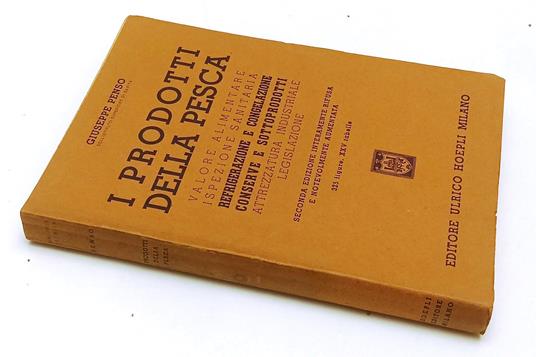 I Prodotti Della Pesca - Giuseppe Penso - copertina