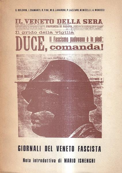 Giornali del Veneto fascista - copertina