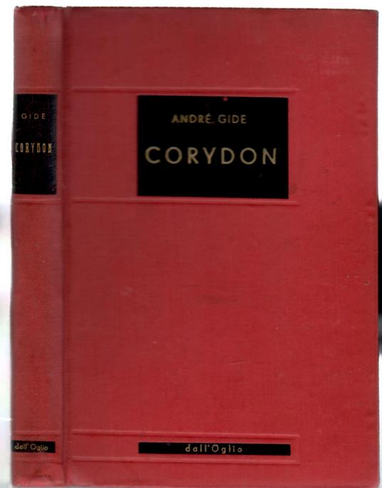 Corydon - André Gide - copertina