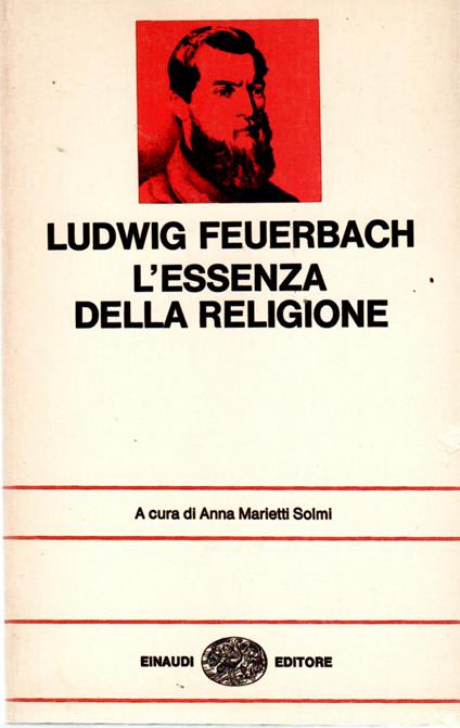 L' essenza Della Religione - Ludwig Feuerbach - copertina