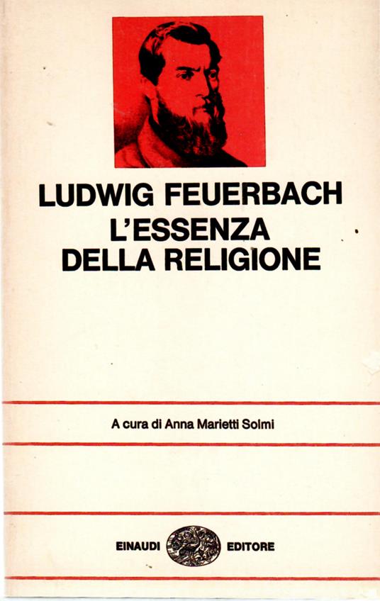 L' essenza Della Religione - Ludwig Feuerbach - copertina