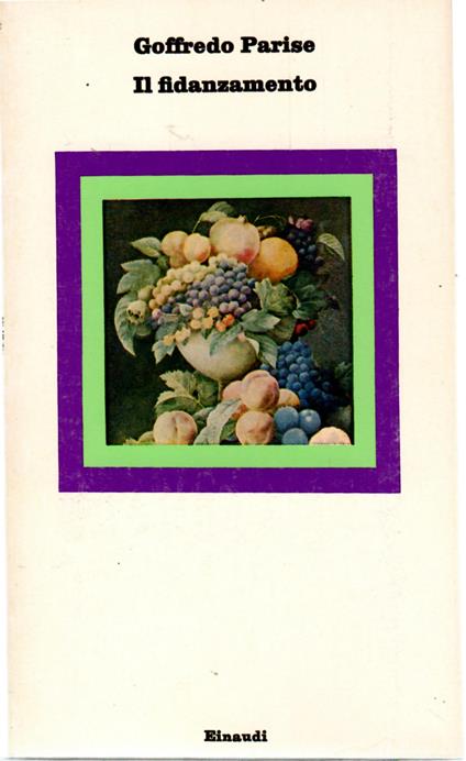 Il Fidanzamento - Goffredo Parise - copertina