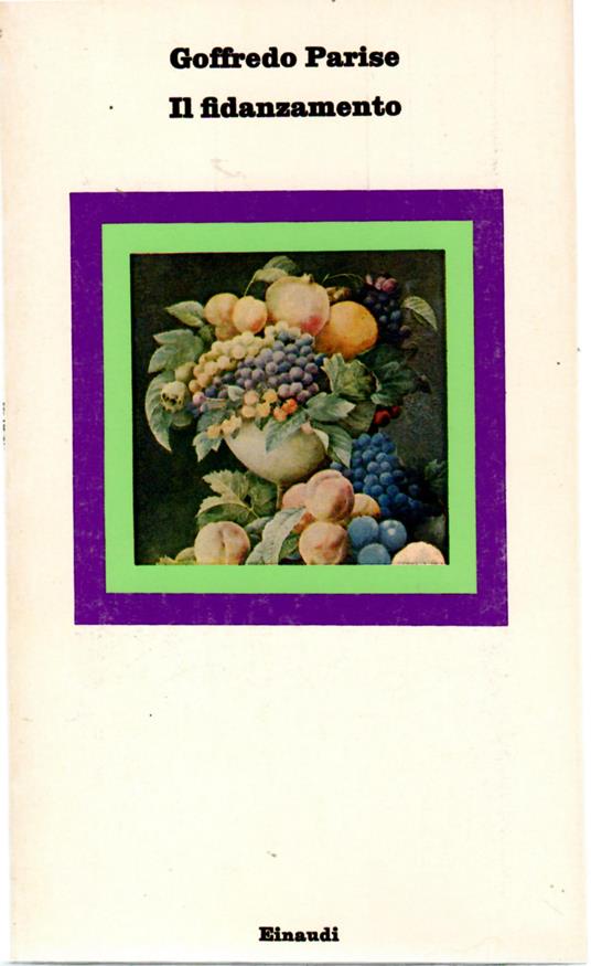 Il Fidanzamento - Goffredo Parise - copertina