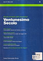 Ventunesimo Secolo. Rivista di studi sulle transizioni - anno III, vol. 5, marzo 2004
