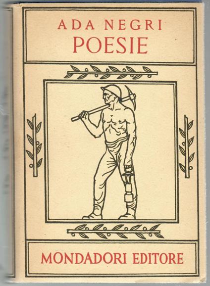 Poesie - Ada Negri - copertina
