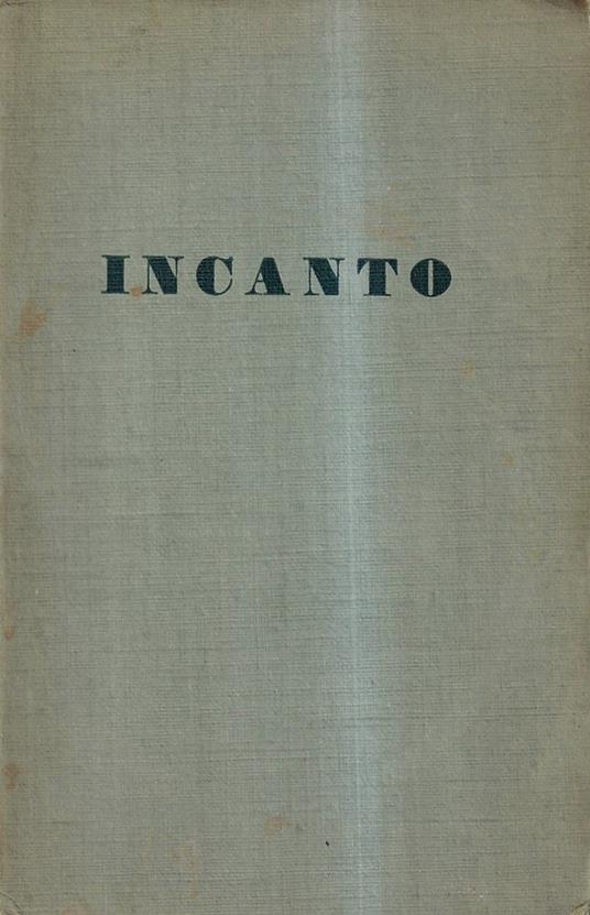 Incanto - Andrea Giovene - copertina