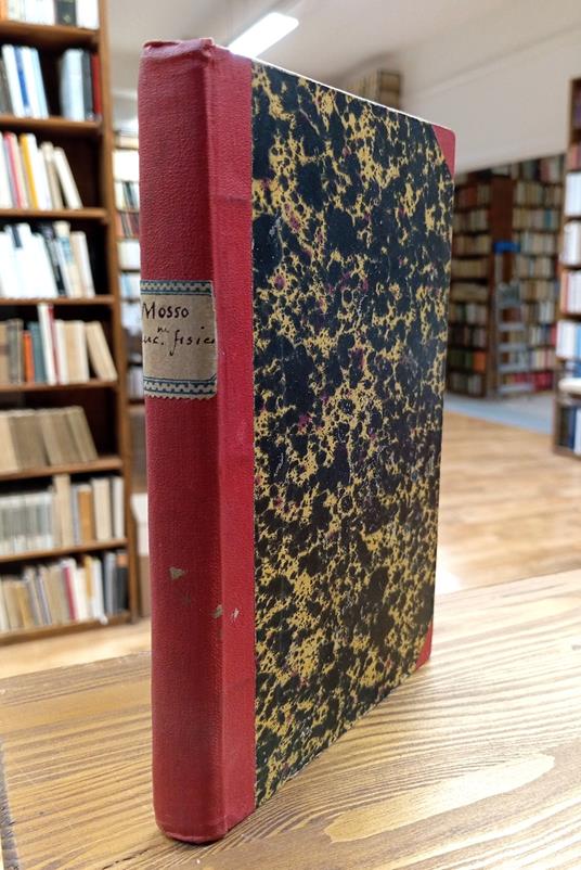 L' educazione fisica della gioventù - Angelo Mosso - copertina