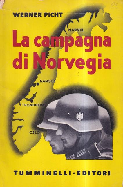 campagna di Norvegia - su documenti ufficiali a cura di Werner Picht - copertina