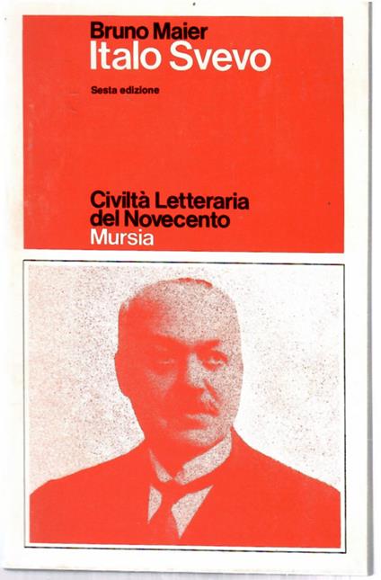 Italo Svevo - Bruno Maier - copertina