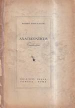 Anacreontiche. Traduzioni