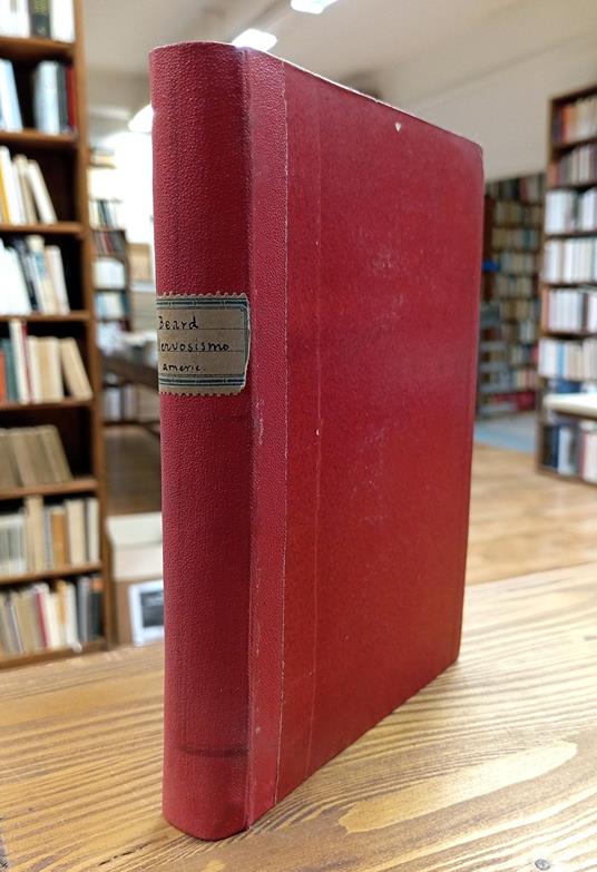 Il nervosismo americano. Le sue cause e le sue conseguenze - copertina