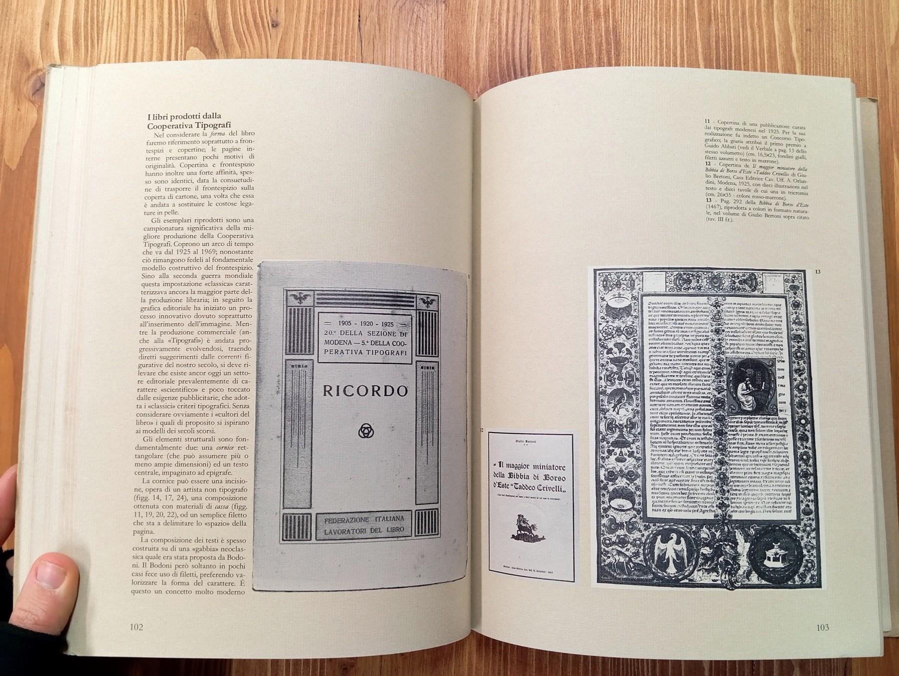 pagina come lavoro. Cultura tipografica e storia nel lavoro della Cooperativa Tipografi di Modena dal 1920 ad oggi