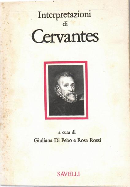 Interpretazioni Di Cervantes - copertina