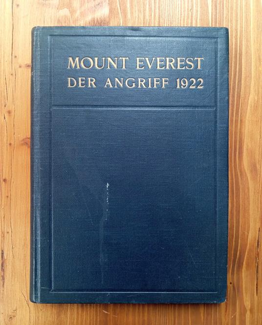 Mount Everest. Der Angriff 1922 - copertina
