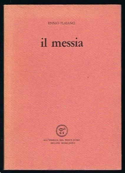 Il messia - Ennio Flaiano - copertina