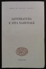 Letteratura e vita nazionale