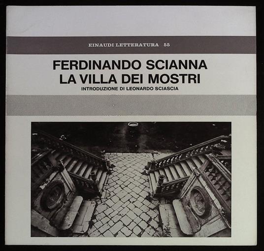 villa dei mostri Introduzione di Leonardo Sciascia - Ferdinando Scianna - copertina